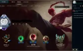 Conta Lol  Plat4