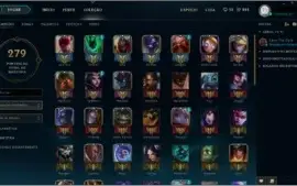 Conta Lol  Plat4