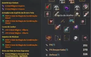 Conta Black Desert SA Striker 270 PA Kutum com Email