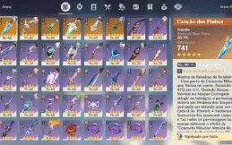 12 Personagens 5 * + 6 armas * + Garantido + BIS