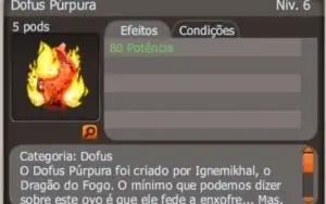 Dofus Purpura (Carmesim) - Spiritiah