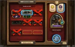 CONTA HEARTHSTONE MAIN CAÇADOR/HUNTER (CONTÉM LENDARIAS)