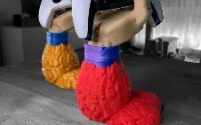Suporte controle universal Goku ssj4 - STL 3D