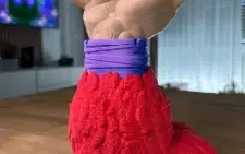 Suporte controle universal Goku ssj4 - STL 3D