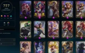 Conta league of legends (BR) lvl 482, dima I, 727 skins
