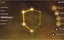 Conta com Ganyu C1 e Diluc C1 e Harpa Celestial AR 39