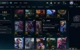 Conta Gold 2 46 champs 5 skins