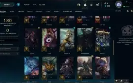 Conta Gold 2 46 champs 5 skins