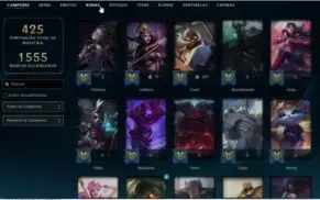 CONTA LOL 248 SKINS, LEVEL 751, GOLD IV
