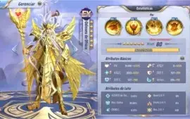 Saint Seiya Awakening - Level 63 - Server A1- HADES REPARADO