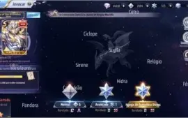 Saint Seiya Awakening - Level 63 - Server A1- HADES REPARADO