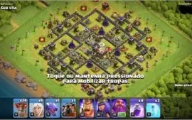 clash of clans cv11 baratinho