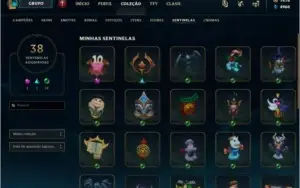 CONTA PLATINA 2 COM TODOS OS CHAMPS E 588 SKINS