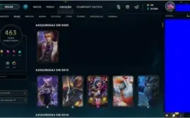 Conta de League of Legends Season 3