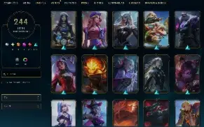 Vendo conta lol nvl 542