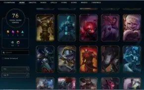 CONTA LOL 3 SKINS ULTIMATES