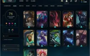 CONTA LOL 3 SKINS ULTIMATES