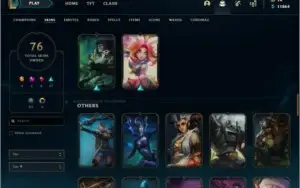 CONTA LOL 3 SKINS ULTIMATES