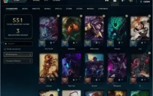 CONTA LOL 3 SKINS ULTIMATES