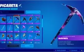 Vendo Conta com ikonik galaxy salve mundo farme vbucks