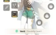 Conta Genshin Impact Ar 42- Venti, Itto, Mona