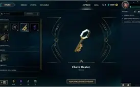 CONTA LOL GOLD 4 - 27 CHAMPIONS E 7 SKINS-