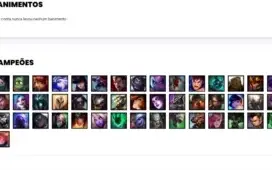 Conta Unranked com 26 Skins e 46 Champs