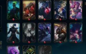 Conta no League Of Legends (LOL) Level 401, 203 Skins