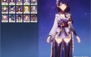 Conta de genshin AR 33