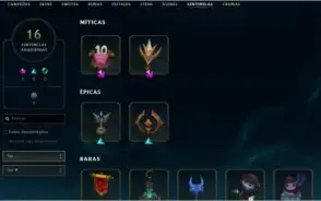 VENDO CONTA LEAGUE OF LEGENDS