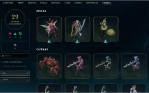 VENDO CONTA LEAGUE OF LEGENDS