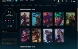 CONTA LOL DIAMANTE 2 SMURF