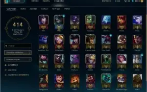 Gold 5 + 56 Skins e 100 Champs