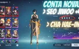 Conta Solo Leveling Arise (SSR+) > Seo Jiwoo +4 | Cha Hae-In