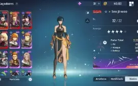 Conta Solo Leveling Arise (SSR+) > Seo Jiwoo +4 | Cha Hae-In