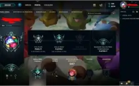 CONTA LOL - P1 /40 SKINS/ 101 CHAMPS