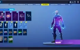Conta com Skin Galaxy