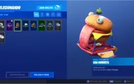 Conta com Skin Galaxy