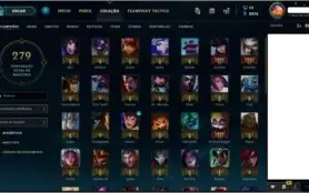 Conta Ouro 3 // 73 Campeões // 36 skins