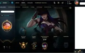 Conta Ouro 3 // 73 Campeões // 36 skins