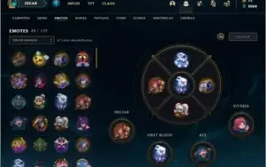 Conta league of legends todos champs