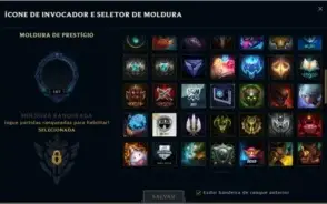 Conta league of legends todos champs