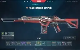 CONTA VALORANT COM FACA E VARIAS SKINS RARAS!!!