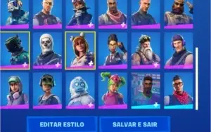 Conta Fortnite 46 skins
