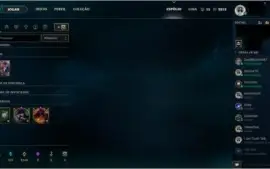 Conta de League of Legends platina 3