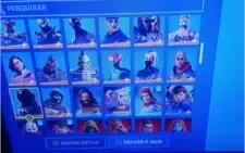 Conta top S2 com 170 Skins e stw luxo,130.