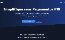 Gateway de pagamento G2Pay Na base da Bspay e PixUP