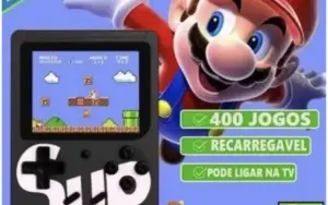Mini Vídeo Game Boy Portátil Sup 400 Jogos Retrô Clássicos