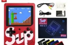 Mini Vídeo Game Boy Portátil Sup 400 Jogos Retrô Clássicos