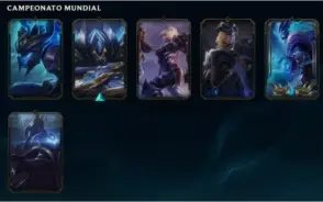 Conta LOL com 9 Skins Vitoriosas, nunca tomou ban.